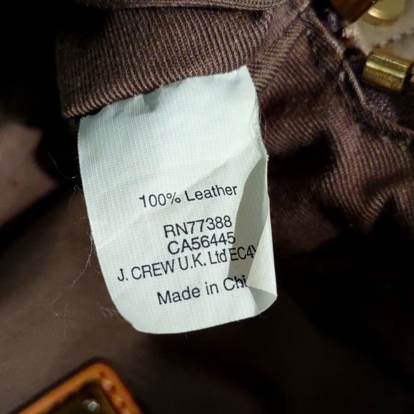 *FINAL PRICE* J. Crew Biennial Leather Satchel - Picture 8 of 8